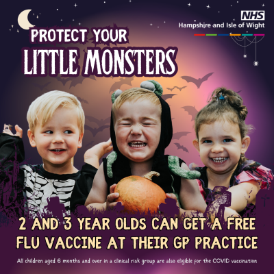 Little Monsters Vaccination Campaign Image